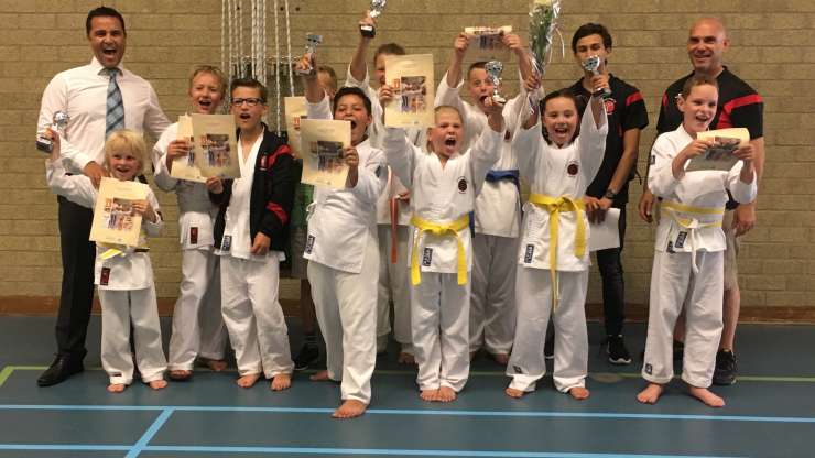 Warriors in de prijzen op karate toernooi